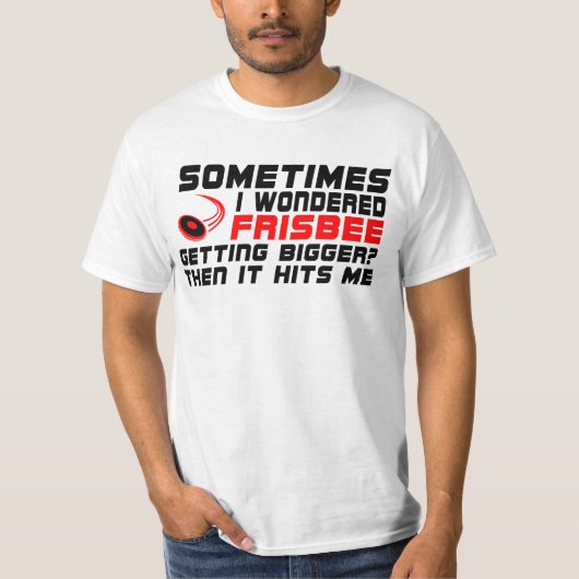 Funny Manchmal habe ich mich gefragt, ob ich immer T-Shirt (Vorderseite)