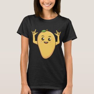 Funny Mango Designs für Männer Frauen Fruitarianfa T-Shirt