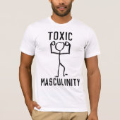 FUNNY MÄNNERS T - Shirt, TOXISCHE MASKULINITÄT T-Shirt (Vorderseite)