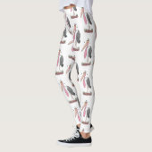 Funny marabou Storch Cartoon Leggings (Links)
