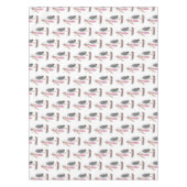 Funny marabou Storch Cartoon Tischdecke (Vorderseite)