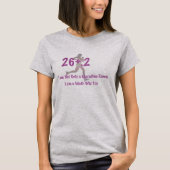 Funny Marathon, ich bin ein Mathematik-Wiki zu Shi T-Shirt (Vorderseite)