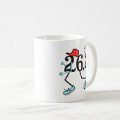 Funny Marathon Runner 26.2 - Geschenke für Läufer Kaffeetasse (VorderseiteRechts)