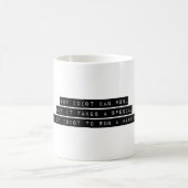 Funny Marathon Runner Quote Geschenk Kaffeetasse (Mittel)