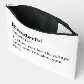 Funny Marathon Runner Sport für sie Zubehörtasche (Offen)