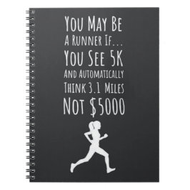 Funny Marathon Running Geschenke Quote Sprichwort  Notizblock