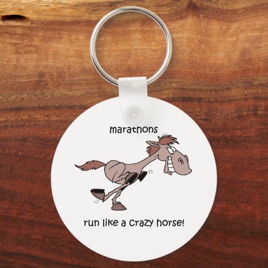 Funny Marathon Schlüsselanhänger (Vorderseite)