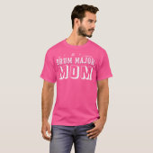 Funny Marching Band T Shirts Drum Major Mama Percu (Vorne ganz)