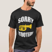 Funny Marching Band Tuba Player T-Shirt (Vorderseite)