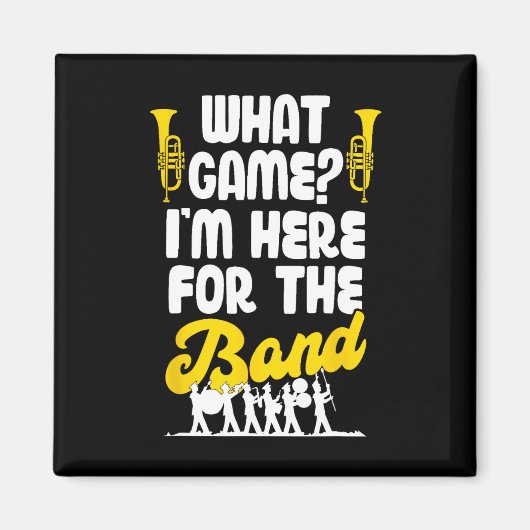 Funny Marching Band, welches Spiel ich gerade hier Magnet (Vorne)