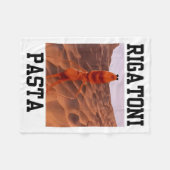 Funny Marcus The Worm Rigatoni Pasta Robert Meme T Fleecedecke (Vorderseite (Horizontal))