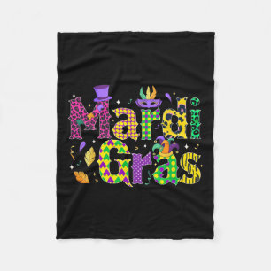Funny Mardi Gras Parade Costume Jester Hat New Orl Fleecedecke