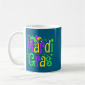 Funny Mardi Gras Parade Outfit Jester Hat Men Wome Kaffeetasse (Links)