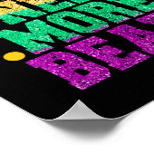 Funny Mardi Gras Party Maskenkostüme Männer Frauen Poster (Ecke)