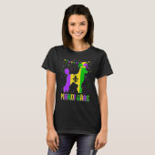 Funny Mardi Gras Poodle Dog Dad Mom Mardi Gras T-Shirt (Vorne ganz)