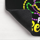 Funny Mardi Gras Shirt für Männer Mousepad (Ecke)