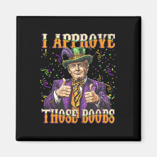 Funny Mardi Gras Usa I billigen diese Brust Magnet