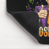 Funny Mardi Gras Usa I billigen diese Brust Mousepad (Ecke)