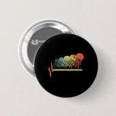Funny Marine Biology Biologe Dive Gift Button (Vorne & Hinten)