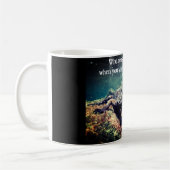 Funny Marine iguana Unterwasser Kaffeetasse (Links)