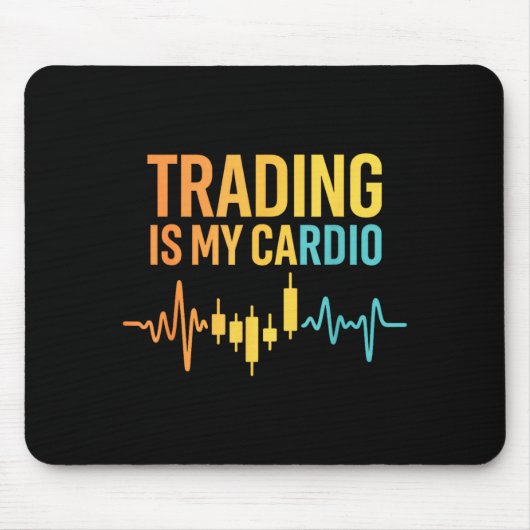 Funny Market For Trader Dad, Trading Quotes Stocks Mousepad (Vorne)