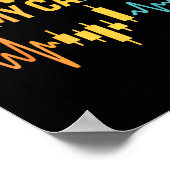 Funny Market For Trader Dad, Trading Quotes Stocks Poster (Ecke)