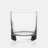 Funny Marriage Monogram | Name Whiskyglas (Links)