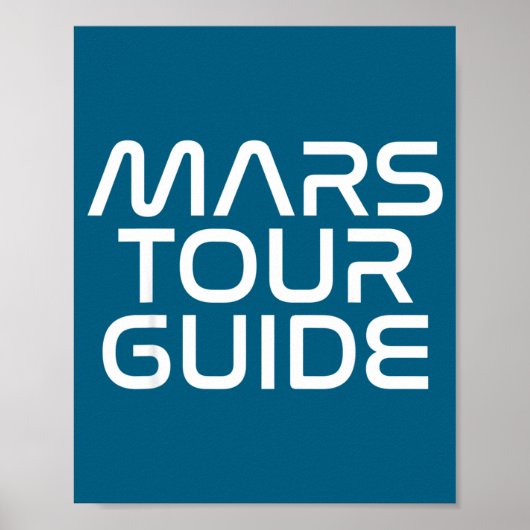 Funny Mars Birthday Gift Mens Womens Joke Quote Da Poster (Vorne)