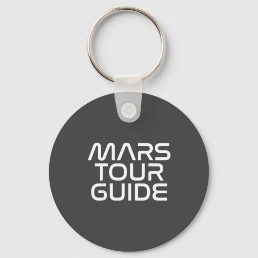 Funny Mars Birthday Gift Mens Womens Joke Quote Da Schlüsselanhänger (Vorderseite)