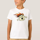 Funny Marshmallow brennt T-Shirt (Vorderseite)