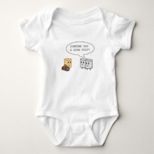 Funny Marshmallow Funny Camping Smores Männer Fra Baby Strampler