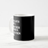 Funny Martial Arts Teacher Karate Instructor Sense Kaffeetasse (Vorderseite Links)
