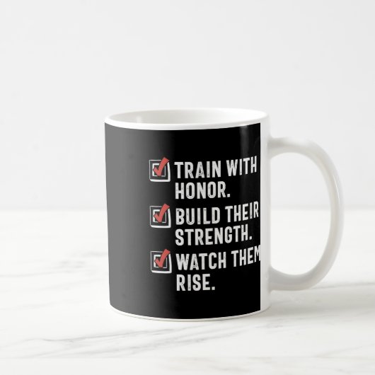 Funny Martial Arts Teacher Karate Instructor Sense Kaffeetasse (Rechts)