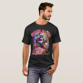 Funny Mascot Sorry, dass Santa I wurde Feral Weihn T-Shirt (Vorne ganz)