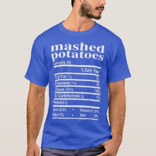 Funny Mashed Kartoffeln Erntedank Nutritio T-Shirt