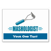 Funny Mashed Potato Tischnummer (Vorderseite)