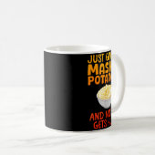 Funny Mashed Tato Design For Men Women Mash Mashed Kaffeetasse (VorderseiteRechts)