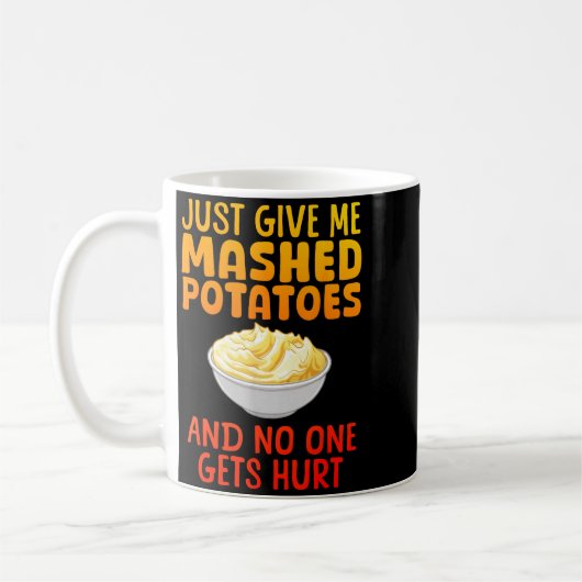 Funny Mashed Tato Design For Men Women Mash Mashed Kaffeetasse (Links)