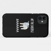 Funny mask sheep Sheeple Wearing Face Case-Mate iPhone Hülle (Rückseite (Horizontal))