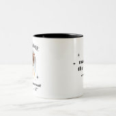 Funny Massage Therapist Gift Mug Zweifarbige Tasse (Mittel)