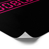 Funny Mastektomy Brust Operation Brustkrebs Poster (Ecke)