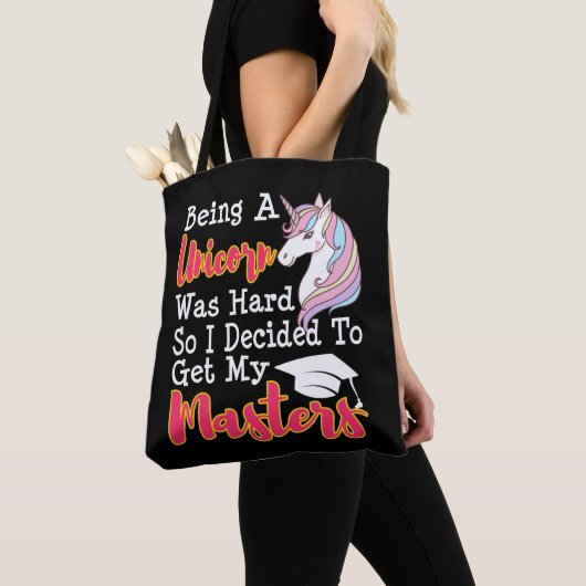 Funny Masters Degree Abschluss MSW MBA Geschenk Tasche (Von Nahem)
