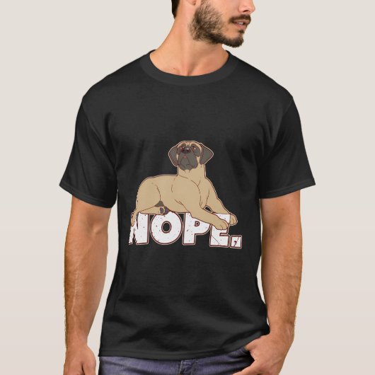 Funny Mastiff Geschenk Englisch Mastiff T-Shirt (Vorderseite)