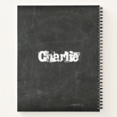 Funny Match Quote Chalkboard Notebook für Teens Notizblock (Rückseite)