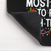 Funny Matching Christmas Most Likely To Party Mousepad (Ecke)