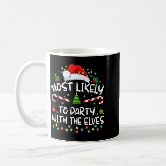 Funny Matching Christmas Most Likely To Party With Kaffeetasse (Links)