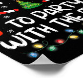 Funny Matching Christmas Most Likely To Party With Poster (Ecke)