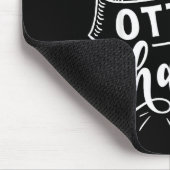 Funny Matching Couple His And Her Otter Half Valen Mousepad (Ecke)