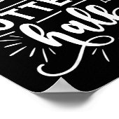 Funny Matching Couple His And Her Otter Half Valen Poster (Ecke)