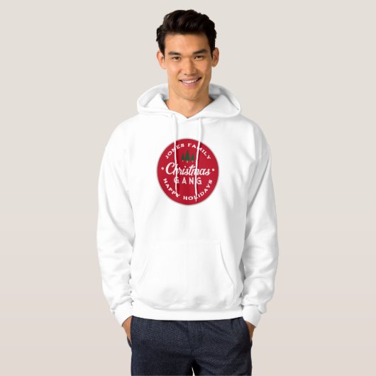 Funny Matching Family Christmas Tree Hoodie (Vorne ganz)